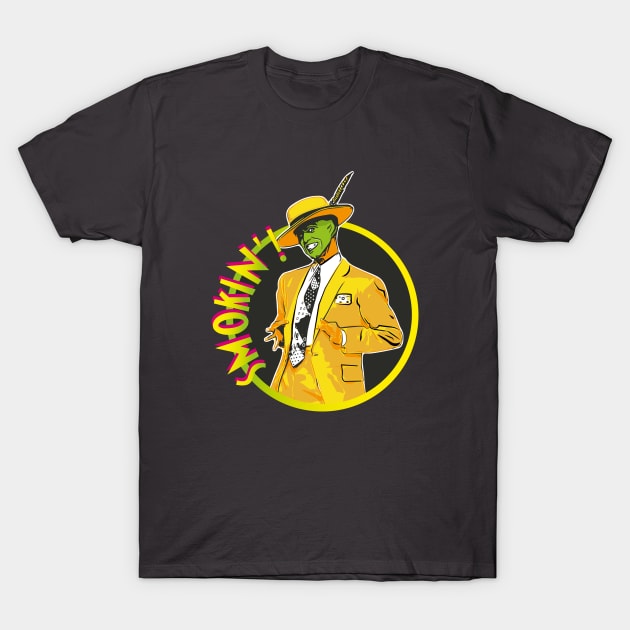 THESE are the 90's - smokin T-Shirt by Naive Rider